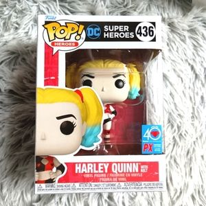 Funko POP! DC Super Heroes #436 Harley Quinn with Belt PX Exclusive - NIB